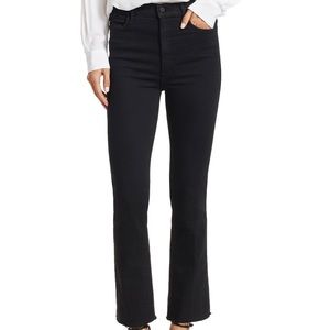 Mother Hustler High-Rise Ankle Fray Jeans, Size 27
